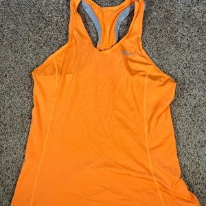 Nike Women's Orange Tank Top
